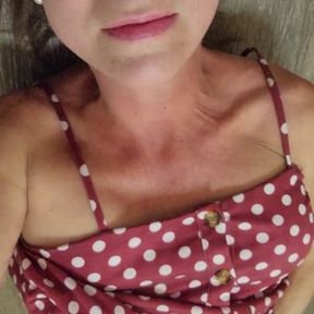 Naughty milf at work trying to cum to heal the loss