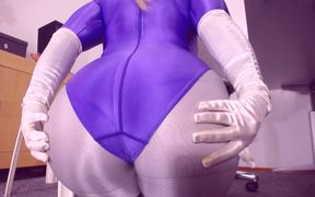 548. Spandex Leotard, Spandex Leggings JOI, Lots of Cum Demands, Cum Encouragement Over Big Ass in Spandex Nylon Layers, Leohex