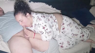 We never finish watching a movie, but we always end up fucking