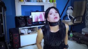 After the party, she took her husband'_s car and smashed it, after confessing he severely punished her, the belt stuck to her ass until she turned blue, drool and tears flowed down her pretty face when he fucked her throat with quick thrusts.