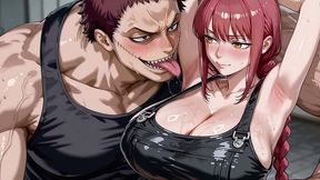 katakuri (op) x makima (cm) ai