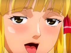Cute hentai girl with big boobs