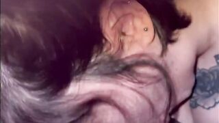 Cheating ex-wife blows neighbor dick