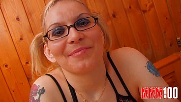 A fat slut is face spanked and smashed into pussy and ass