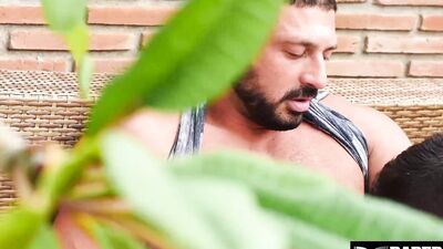 BAREBACKTHATHOLE Muscle Hunk Marco Napoli Raw Fucks Dave London Hungry Ass