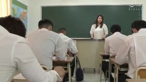 A Beautiful Teacher Instruction To students 18+ Icant Stop Waiving Myself