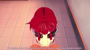 rias gremory fucking in the class room - dxd - part 1 (sucking and titi fuck)