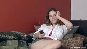 Enjoys Her Hairy Body After Tv - Eleanor Rose And Rose Enjoys