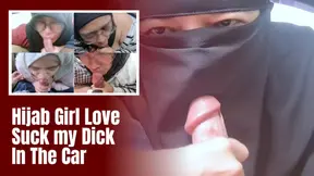 Best Compilation Of Hijab Blowjob in the Car - Minokiiko