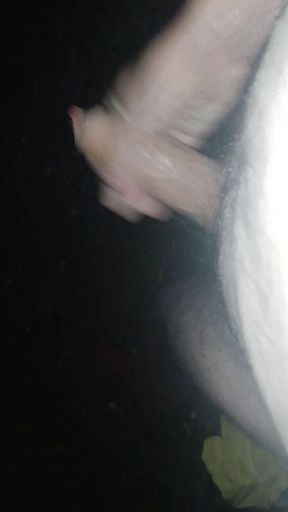 Hot night wank in the woods. What would you do if you came across me?