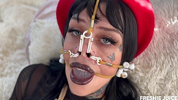 Something USED! CCDoll Gets Fisted and Fucked by Freshie Juice