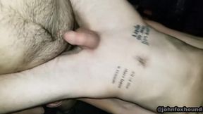 ambisexual man takes humid father fuckpole and loads in storage locker