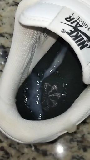 Captivating moment from "Nike AF1 fucking and cumming a lot inside with the fleshlight"