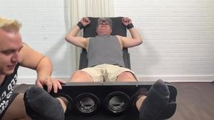 Ticklish Chubs: Matt with Achilles tickle