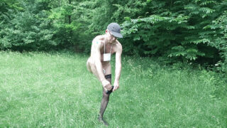 Publiczne wideo BDSM z niemieckimi gejami-niewolnikami uprawiającymi hardcore seks analny