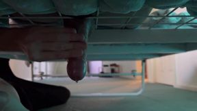 Milking loads of precum and cum on a cut cock