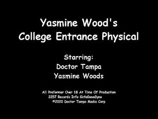Tampa University Entrance Physical - Yasmine Wood