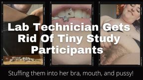 Lab Technician Vores Tiny Study Participants