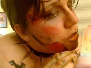 Painted Floozy Eats Aphrodesiac Then Ruins Its Makeup-Unedited