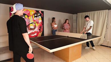 He Loses a Bet and Has to Watch Me Fuck His Girlfriend and Her Friend - Sara Blonde - Amber Prada