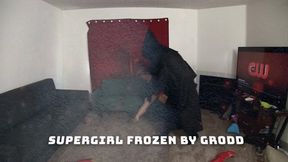 Supergirl gets Frozen by Gorilla Grodds 1