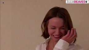 Sexy girls kiss each other deeply them fuck with a chunky dildo