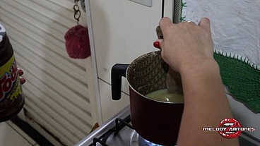 L'attrice brasiliana si spalma con la ricetta gourmet più gustosa di XVIDEOS