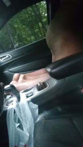 Had to get in the car.. I was so horny