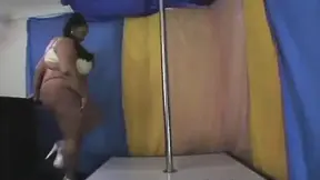 Vintage ebony huge tits sloppy blow job and cumshot