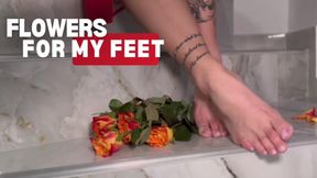 FLOWERS FOR MY FEET