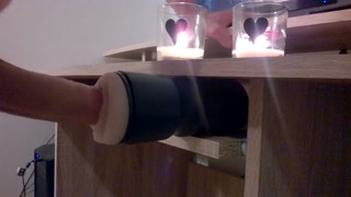 Romantic masturbation with my fleshlight :)