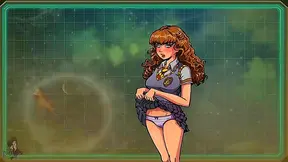 Hermione Flashes in Akabur's Sexy Anime Adventure With Princess Jasmine & Monster Girls