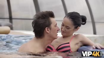 Angie Moon's Sweet Temptation with Her Experienced Beau