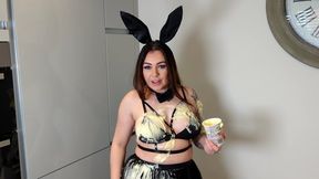 Easter Bunny A Very Chocolatey Mess