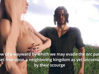 Andrea the Elf Team-fucked by Werewolves