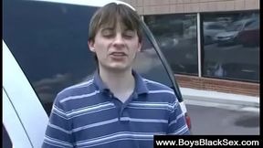 Blacks Thugs Breaking Down Sissy White Boys Hard 14