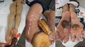 Cum on Soles made delicious!