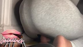 Ripped tights and babyoil