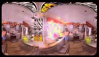 Sandy Love Enjoys Virtual Reality Surprise Fuck