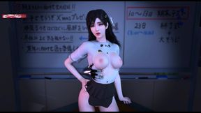 3D Curves Glow: Booty Girl Unchained - 3D Animation Hentai
