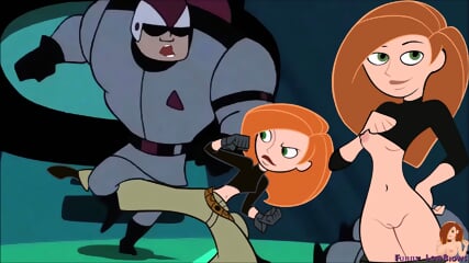 kick in the balls KIM POSSIBLE cartoon BALLBUSTING kicking testicles