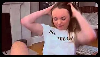 Stepdaughter's First Taste of Stepdaddy's Creamy Reward