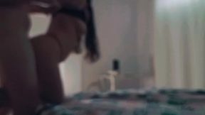 Taboo Family: Stepsister with Her Panties on Fucking All Day with Her Stepbrother When Her Parents Are Not at Home