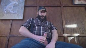 Blue Collar Trucker Daddy Jerking