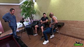 bastidores da atriz nicole araujo atriz - capoeira ator - ed junior - binho ted