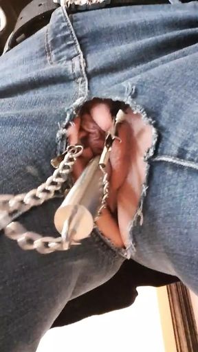 Brave Bondage Dress at work