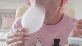 SMOKE OVERLOAD SESSION – Double Cigarettes Creating Thick Smoke Cloud in Glass Cup