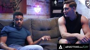 Sexually Frustrated Straight Guys Agree To Keep ANAL CREAMPIE Between Them!