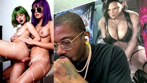 transgender girl accidentally cums all over the fucking place, ai generated
