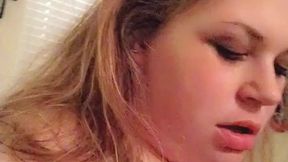 An erotic night getting face fucked and titties sucked